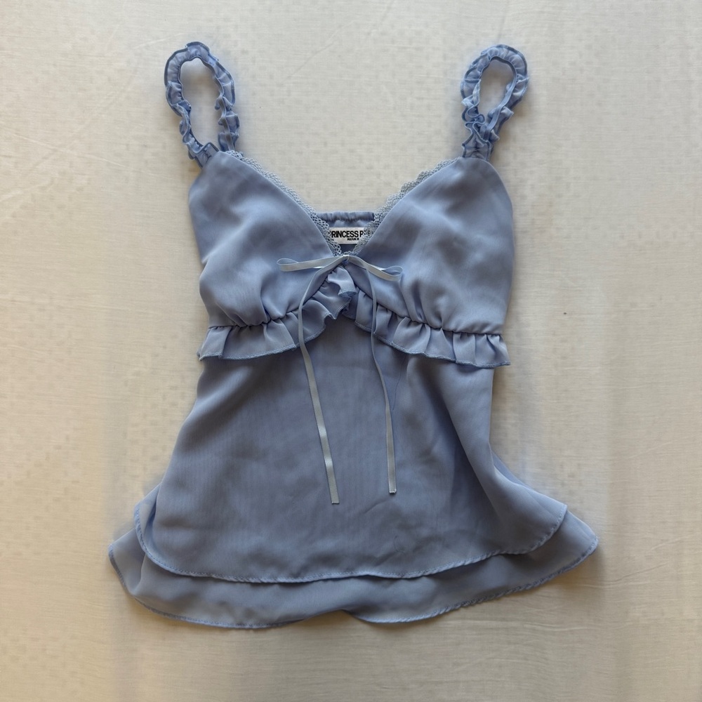Princess Polly Light Blue Camisole